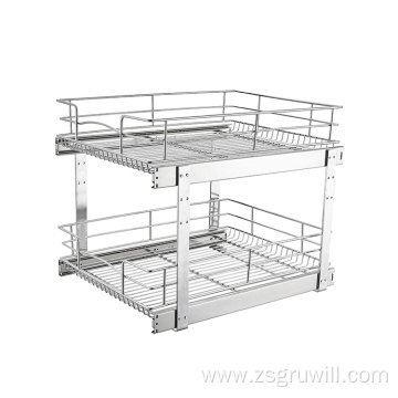 soft closed guide rail Dish basket